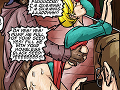 interracial comics bbc deep throat