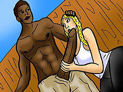 interracial comics bbc deep throat..