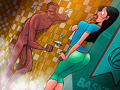 interracial comics bbc deep throat..