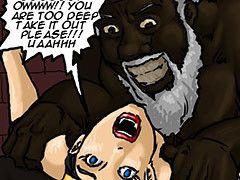 interracial comics bbc deep throat