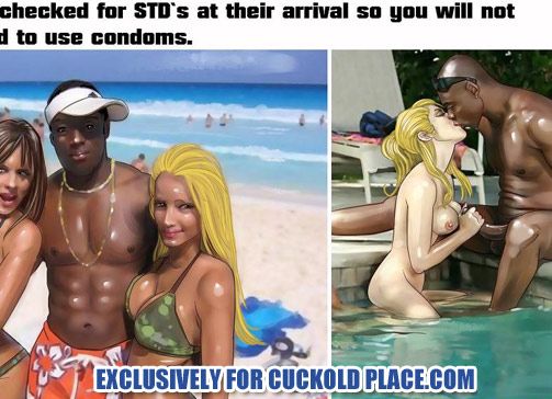 Interracial Cuckold Porn Photo